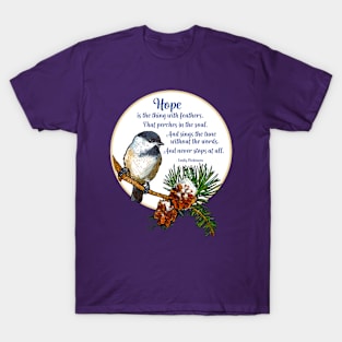 WINTER CHICKADEE Hope T-Shirt